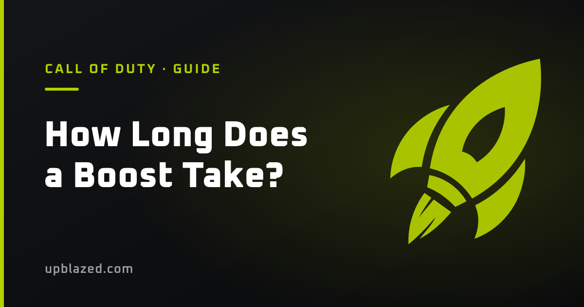 How long does a CoD boost take? Real delivery times by service